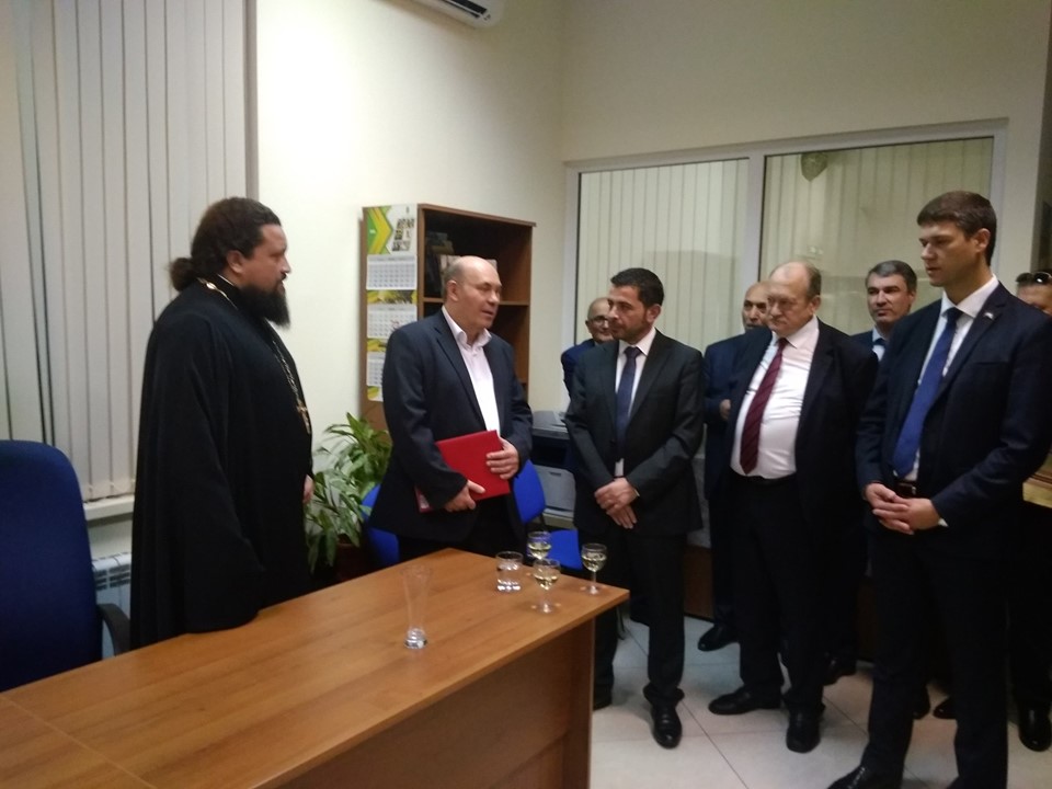 Δεξίωση επ' ευκαιρία της Κυπριακής Ανεξαρτησίας που έγινε στα Γραφεία του Προξενείου στις 18-10-2019