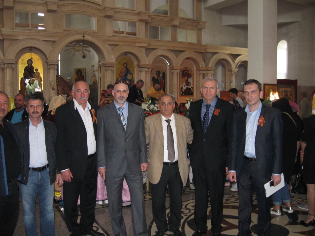 Επίσκεψη Γ. Προξένου στην εκδήλωση της Ελληνικής Κοινότητας Ανάπας αφιερωμένη στην εορτή του Αγίου Γεωργίου (Βίτιαζεβο, Ανάπα) 