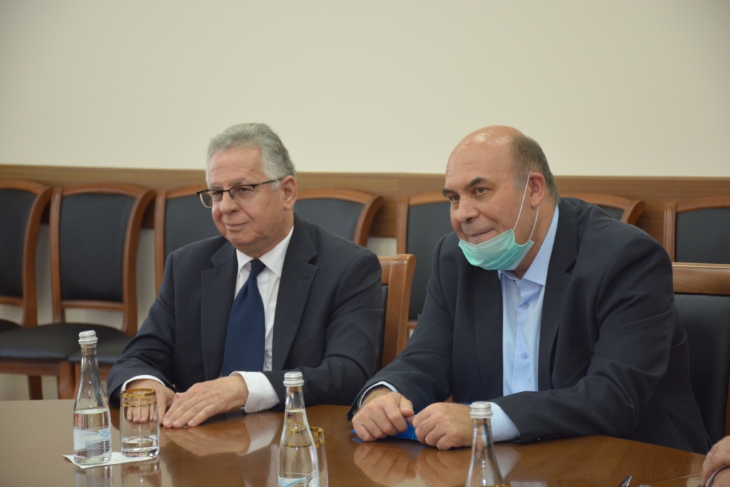 Επίσκεψη του Πρέσβη της Κυπριακής Δημοκρατίας στη Ρωσική Ομοσπονδία Ανδρέα Ζήνωνος στο Κρατικό Πανεπιστήμιο Κουμπάν (Κρασνοντάρ)
