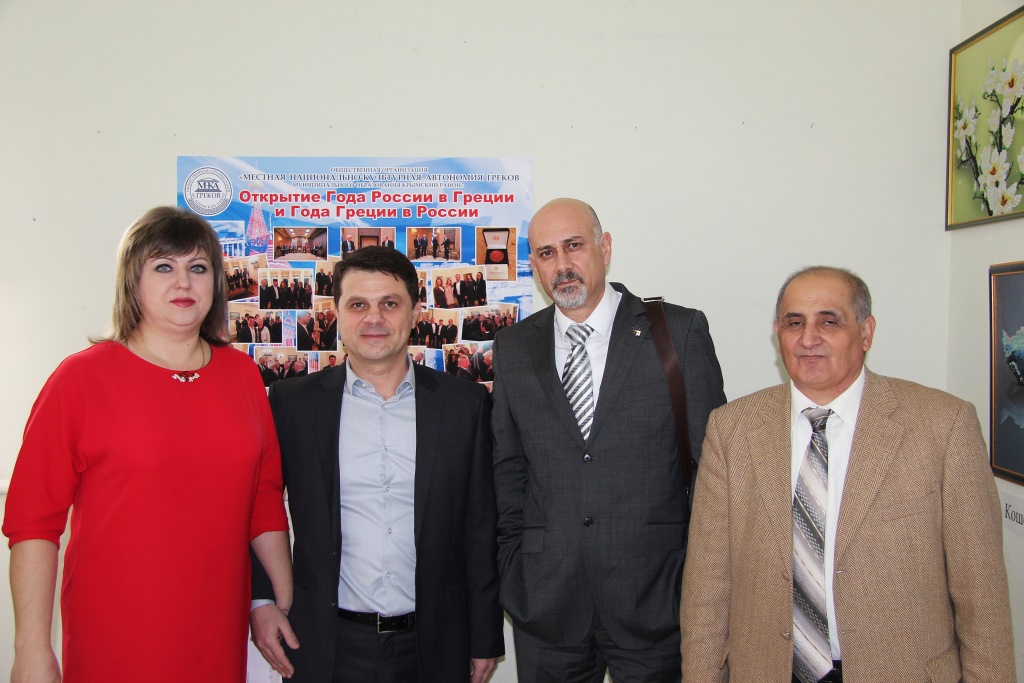 Επίσκεψη Γ. Προξένου στην εκδήλωση της Ελληνικής Κοινότητας Κριμσκ αφιερωμένη στην έναρξη του έτους Ελλάδος στη Ρωσία (Νιζνεμπακάνσκι)