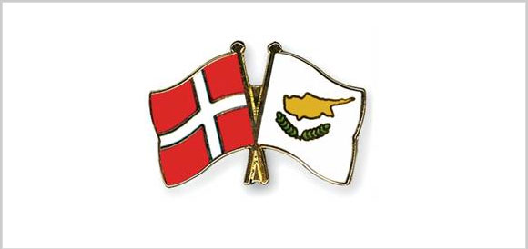 Σημαίες Δανίας-Κύπρου